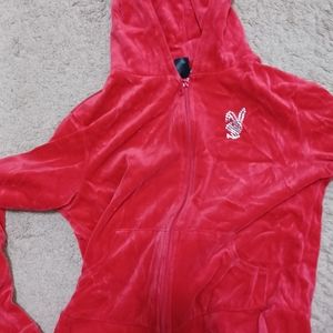 Velvet playboy bunny jacket